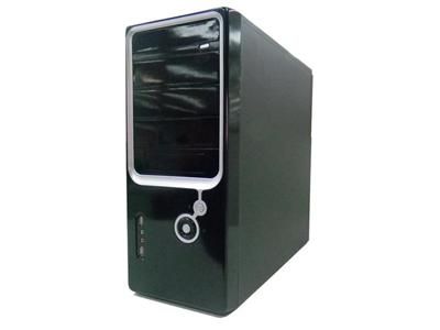 GABINETE PCTOP GAPP02 BLACK PIANO E PRATA